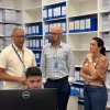 Santa Casa de Santos recebe visita técnica do setor de Arquivos Médicos da Casa de Saúde